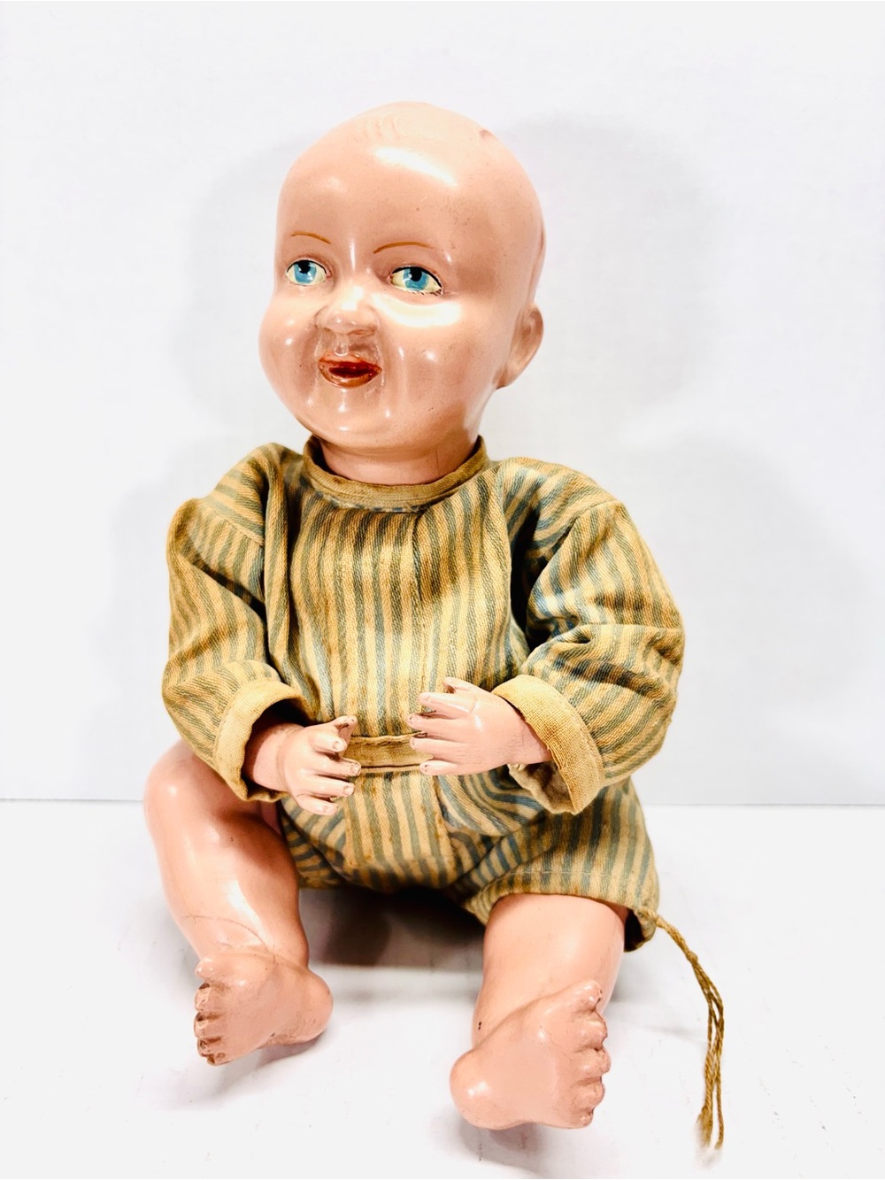 10" Antique Biskoline Parsons-Jackson Pelican Doll Cleveland, Ohio 1900’s